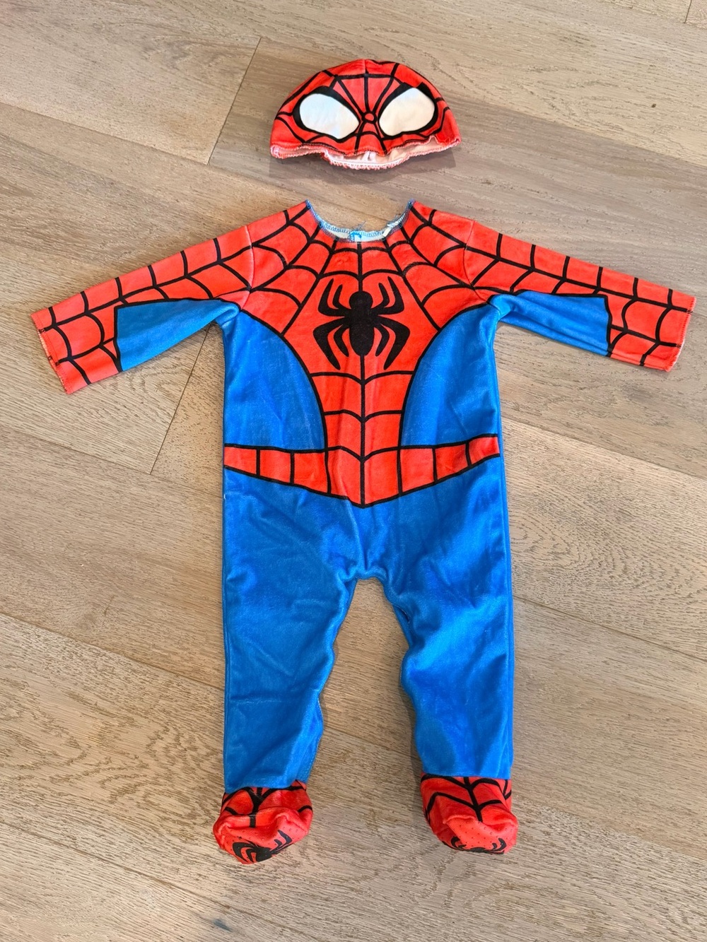 Spiderman Superhero Baby Costume - Hat and Bodysuit